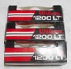 WILSON 1200 LT GOLF BALLS - 3 SLEEVES OF 9 BALLS TOTAL - VINTAGE NOS