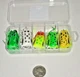 Hightower Tackle Company's 5 Piece Frog top water kit, snag less hooks