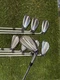 Titleist 2023 T200 Forged Irons 4-PW,GW AMT Black S300 Stiff Flex Steel RH