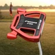 Orlimar F80 Mallet Putter RH 35 Inch Black Red High MOI Alignment Golf Club