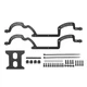 LCG Carbon Fiber RC Chassis Kit Frame Girder for Traxxas TRX4M Defender Crawler