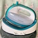 Panasonic Teal Cordless Iron Portable Dry/Steam 360 Degree Freestyle Carry/Store