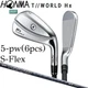 HONMA Tour World TW767 Hx 5-pw Iron Set 6pcs S-Flex RH VIZARD EZ-C Made in Japan