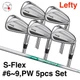 Ping Golf i240 5pcs Iron Set Lefty #6-9,PW S-Flex N.S.PRO 750GH neo Steel Shaft