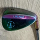 LAZRUS MILLED FORGED LOB WEDGE 60&deg; RAINBOW STEEL STIFF SHAFT DING NICE GRIP RH