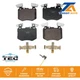 Front Ceramic Disc Brake Pads And Wear Sensors Kit For Mercedes-Benz GLC300