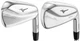 Left Handed Mizuno Pro 245/ Pro 241 6-PW Iron Set Stf Graph Mitsubishi MMT 85 VG