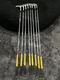 Mizuno MP-62 Iron Set 3,4,5,7,8,9,PW, KBS Tour 90 (Stiff), New Grip 