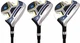 Senior Mens Rife Golf 812s Straight FACE #5 Offset #7, #9 Fairway Metal Wood Set