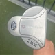 Iconic Odyssey White Steel 2-Ball Mallet Putter Silver Right-Handed Golf Club