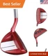 Right Handed Men's 37&deg; Degree Fire Red Golf Chipper Save Easy Strokes