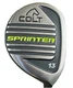 Colt Sprinter Strong 3 Wood 13* RH 70g 4.0 Stiff Graphite 42.5" New Grip HC Nice