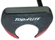 Top Flite XL Putter 34" Steel Shaft Mens RH Black & Red - Excellent Condition