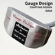 Gauge Design GAA8 Mallet Putter 34.25" Right-Hand Golf Club Excellent