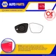 Mirror Glass fits PEUGEOT 2008 MK1 1.4D Right 13 to 19 O/S Driver Side Door Apec