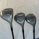 Daiwa Hi-Trac MF-110 Driver, 3 & 5 Wood Set TRX-70 Graphite Ladies Flex RH