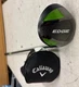 CALLAWAY EDGE 10.5 DRIVER GOLF CLUB RH GRAPHITE 65 SHAFT REGULAR FLEX w COVER