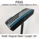 PING SIGMA2 KUSHIN C Putter Platinum 2019 Putter 34" Original Steel Right-Handed