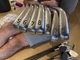 Pxg O311 Iron Set 5-Gw Steelfiber i95 S-flex shafts with Lamkin cord grips