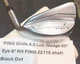 PING Glide 4.0 Lob Wedge 60&deg; Eye 8&deg; RH  PING ZZ115 shaft Black Dot
