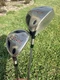 1 Titleist Pro-Trajectory 980F Wood 19*, 1 Titleist Titanium 983K 9.5* RH R Flex