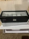 JBW 5-piece Black Watch Box, Display Case, Glass Top Lockable