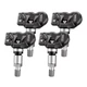 4-Pack TPMS Sensors for Audi A3 A4 A5 A6, VW Tiguan Golf, Porsche, 433MHz Replac