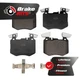 Front Semi-Metallic Brake Pads Set For 2019-2022 Mercedes-Benz GLC300