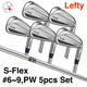 Ping Golf i240 5pcs Iron Set Lefty #6-9,PW Flex S200 Dynamic Gold Steel Shaft