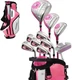 Precise M5 Womens Golf Clubs Full Set, Titanium Driver, S.S. Fairway, S.S. Hybri