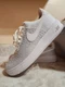 Men's Size 11 Nike Air Force 1 Flyknit 2.0 'Pure Platinum'  AV3042-100 🔥🔥
