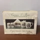 Currier & Ives Museum Of City Of New York 5 Piece Stoneware Table Top Set NIB