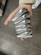 Mizuno MP 57 Left-Handed Regular Flex Steel 5-8, PW Iron Set + mizuno 9i