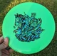TRIPLE FOIL WARRIOR Green Star Teebird 3 Innova Disc Golf NEW 168g TEEBIRD3