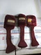 2 T-Rex Master Grip Fairway Wood Old School Driver Head Covers Maroon & 1 Other 