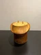 5 PIECE PUZZLE INTERCHANGEABLE TOP MILLINERY WOOD HAT BLOCK MOLD FORM (VINTAGE)