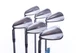 LEFTY Ping i530 Iron Set 5-PW -1.25 in Seniors Flex Graphite Shaft Very Good