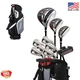 Precise M5 Right Hand Tall +1 Red Med-Firm 460cc Driver Golf Club Set