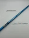 Graphite Design TOUR AD UB-6 Stiff Driver Shaft 44.25 in TaylorMade adapter 2333