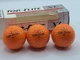 Top Flite XL  Trajectory ORANGE Golf Balls 3 Balls