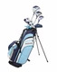 Precise Right Handed Golf Club Set for Petite Ladies,Blue