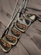 right Mizuno JPX EZ forged iron set + JPX wedges.7-PW,52,56