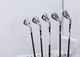 Cobra Air-X Chrome/Red 2022 Iron Set 6-Pw Regular Cobra Ultralite 13180281 Good