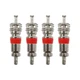 Tru-Flate 38-790-4 A/C Valve Core Seal Truck, Bus & Commercial Applications 4pc