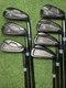 Miura CB 302 / TC 201 Combo Iron Set QPQ BLACK FINISH AXIOM 105 X VELOCORE IOmic