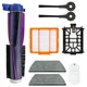 Roller Side Brush Filter Cleaning Cotton Mops for SHARK AV2820 Sweeping Robot