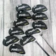 2024 PING New G430 Golf Iron Club Head Cover Black Neoprene 11pcs High Quality