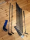 Golf club set of 10 with caddy bag