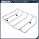 Top Rack Chrome Tour Pak Pack Luggage Trunk For Harley Touring Road Street