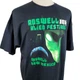 Roswell Alien Festival 2016 New Mexico Graphic T-Shirt XXL Black Cotton UFO, UAP
